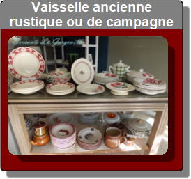 E-boutique, Vaisselle ancienne, Vaisselle vintage