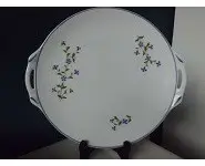 Plat à gâteaux en porcelaine Limoges