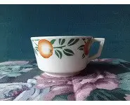 Tasse à chocolat Faïence de Gien 1930