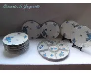 Service à Hors d'oeuvre porcelaine 1930