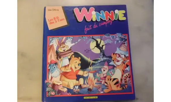 Winnie fait du camping