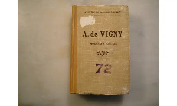 Alfred de Vigny Morceaux Choisis 1928