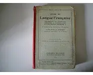 Cours de langue française Hachette 1923