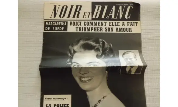 Noir et Blanc hebdo 28 février 1958
