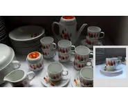 Service à café Vintage en porcelaine