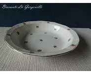 Plat rond creux Digoin Sarreguemines