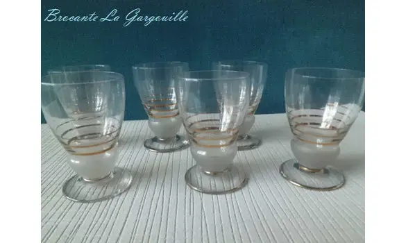 Verres à vin cuit Vintage Type Monaco