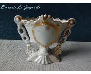 Vase de mariée porcelaine art nouveau