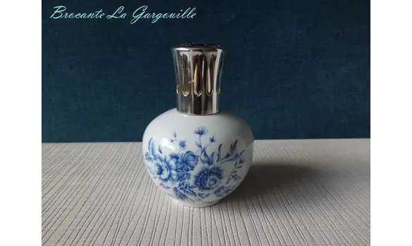 Lampe Berger porcelaine Artoria Limoges