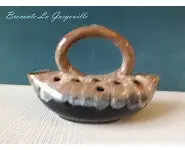 Pique-fleurs céramique Alpho Vintage