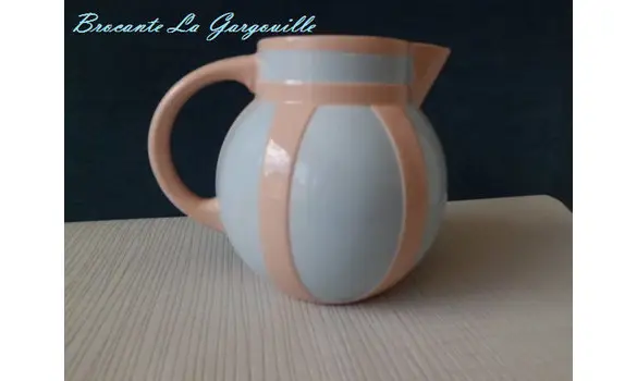 Pichet Digoin Sarreguemines Vintage