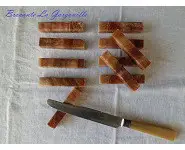 Porte-couteaux marbre rose art déco