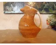 Pichet canard décor bois MBFA