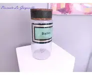 Pot à pharmacie ancien: Dattes