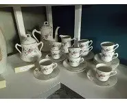 service à café porcelaine de Limoges P.D