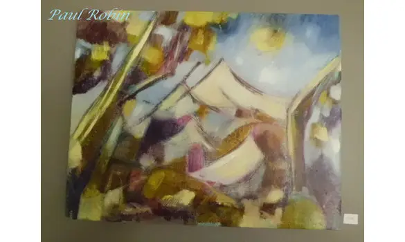 La montagne Ste Victoire Huile sur toile