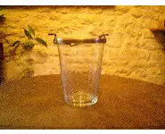 seau à glaçons verre taillé Vintage