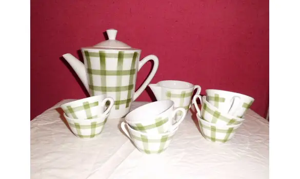 Service à café Nappe Moulin des loups