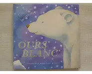 Ours Blanc un livre à caresser