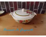 soupière Digoin Sarreguemines Diplomate