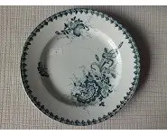 Assiettes Louis XV St Amand