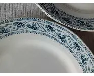 3 assiettes à dessert Choisy le Roy