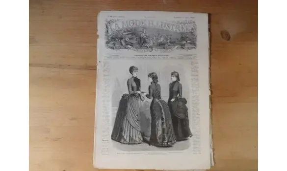 La mode illustrée N°10/1884 avec patrons