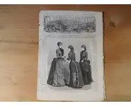 La mode illustrée N°10/1884 avec patrons