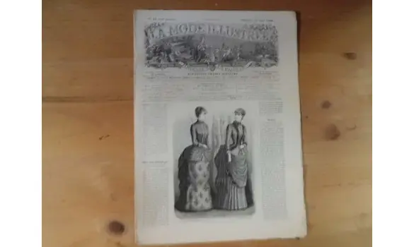 La mode illustrée N°12-1884 avec patrons