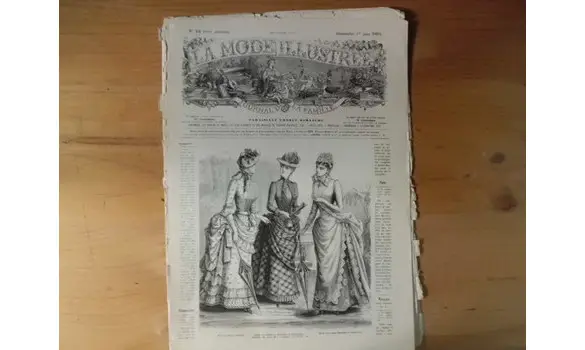 La mode illustrée N°22 juin 1884