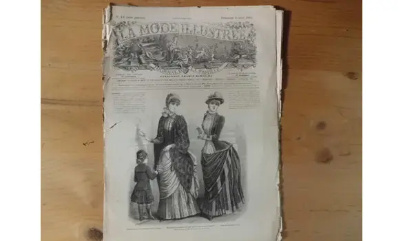 La mode illustrée N°14/1884 avec patrons