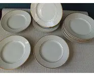 Assiettes à gâteaux Limoges Bernardeau