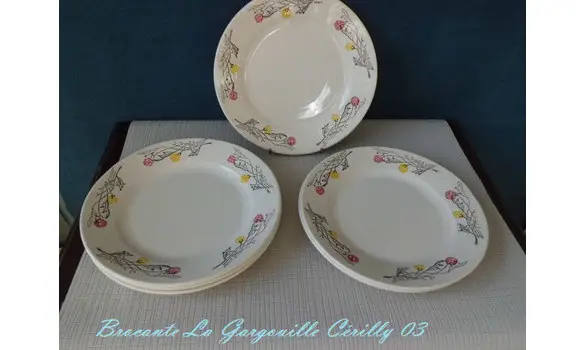 Assiettes Vintage