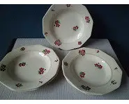 Assiettes à soupe Moulins des Loups