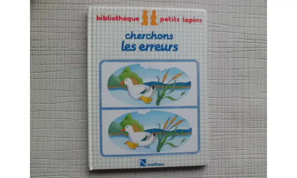 Cherchons les erreurs Petits Lapins