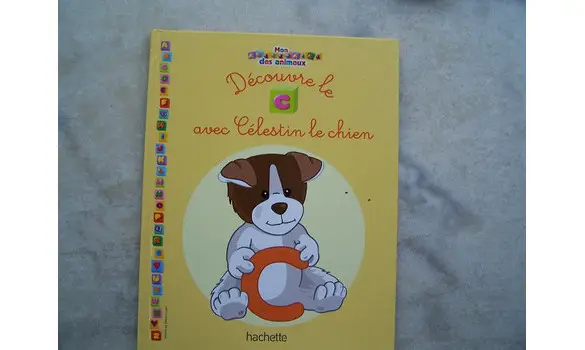 Découvre le C avec Célestin le chien