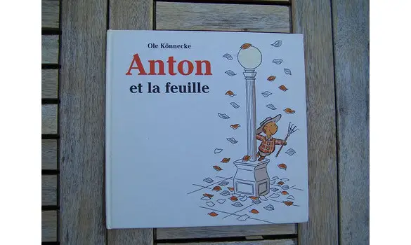 Anton et la feuille-L'école des loisirs