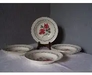 Assiettes à soupe Digoin Cannes