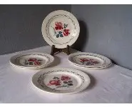 Assiettes à dessert Digoin Cannes