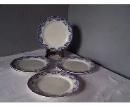 Assiettes China Sarreguemines Capri