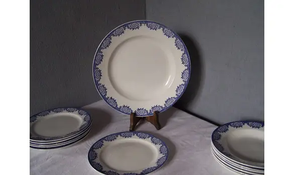 Plat rond Sarreguemines Capri