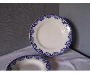 Petit plat rond Sarreguemines Capri