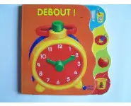 Debout-Cerise bleue-livre en carton