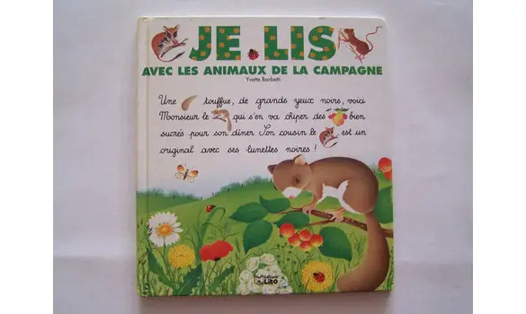 Je lis avec les animaux de la campagne