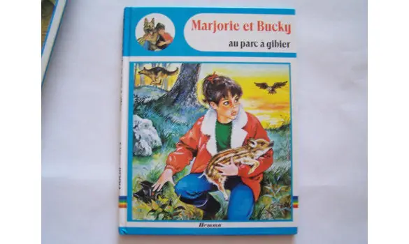 Marjorie et Bucky au parc à gibier