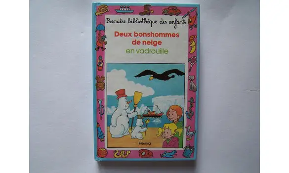 Deux bonhommes de neige en vadrouille