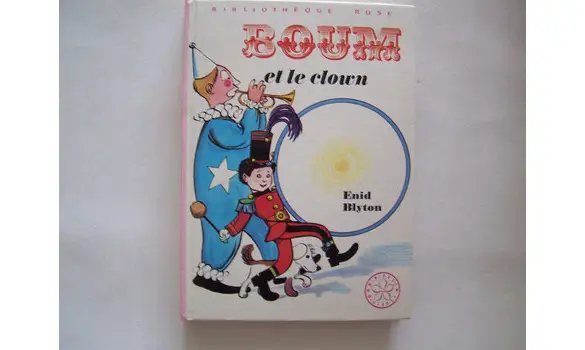 Boum et le clown-Mini rose 1975