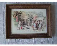 Tableau scène enfantine-l'école