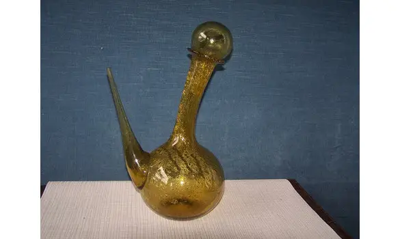 Grande carafe-verre à bulle-Biot