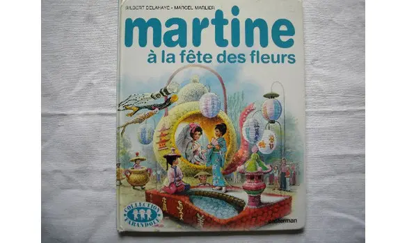 Martine à la fête des fleurs/1973